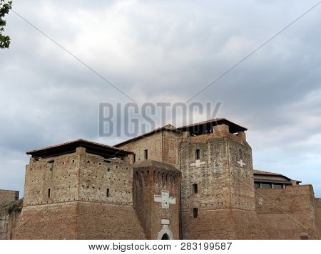 Malatesta Fortress, Rimini, Italy. 
This Castle Was Built In The 15th Century.