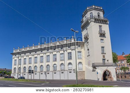 Tower Of The Fridericianum Museum In Kassel, Germany