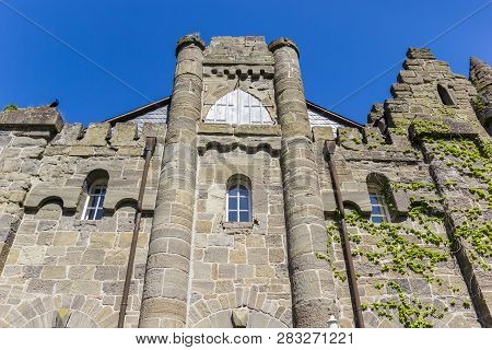 Facade Of The Lowenburg Castle In Kassel, Germany