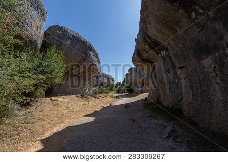 Enchanted City In Cuenca Mountains In Spain