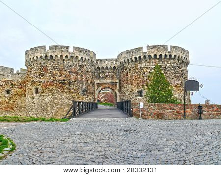 Fortress Kalemegdan i Beograd, Serbien