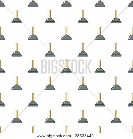 Vantuz Pattern In Cartoon Style. Seamless Pattern Illustration