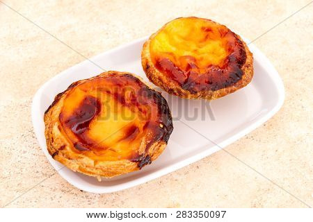 Pastel De Nata Is A Portuguese Egg Tart Pastry Famous In The World