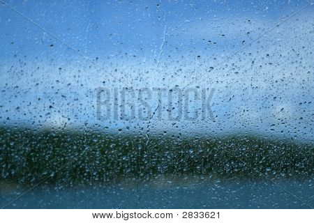 再び雨します。