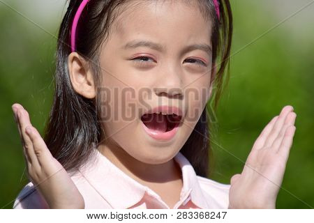 A Surprised Petite Person