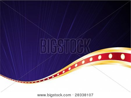 Elegance dark blue background for nightlife designs