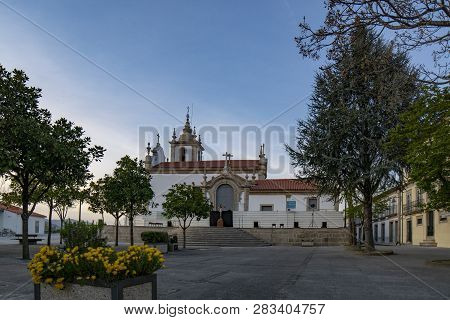 Arcos De Valdevez, Portugal; April 2015: View Of The Parochial Church In The Historic Center Of The 