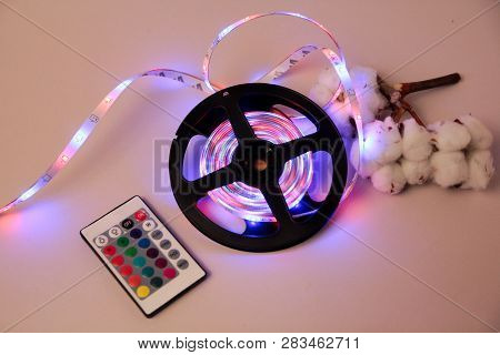 Led Strip Lighting, Led Strip For Decoration Of Interiors And Buildings
