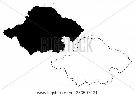 East Lothian (united Kingdom, Scotland, Local Government In Scotland) Map Vector Illustration, Scrib