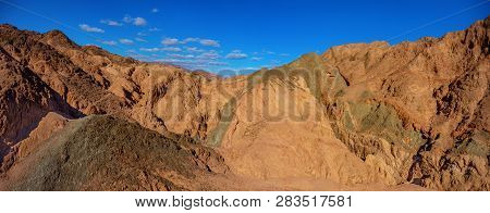 View Of The Mountains Of Senai Peninsula In Egypt