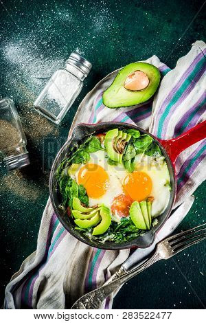 Green Vegetable Shakshuka