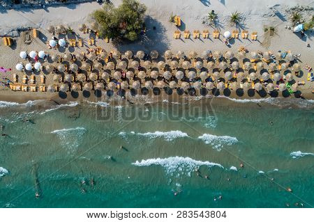 Top View Of Tolo Beach Or 