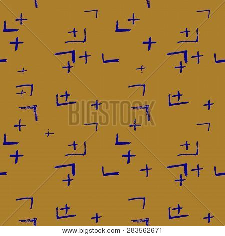 Tie Dye Japanese Geometric Artistic Seamless Pattern. Geo Wabi Sabi Traditional Kimono Print. Boho T