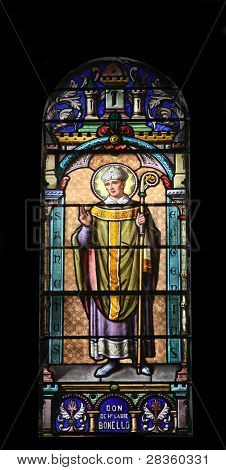 เซนต์ Eugenius กระจกสีมหาวิหารของเซนต์วินเซนต์เดอพอลในตูนิส