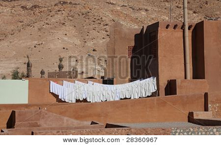 Hotel nel deserto, Tamerza, Tunisia