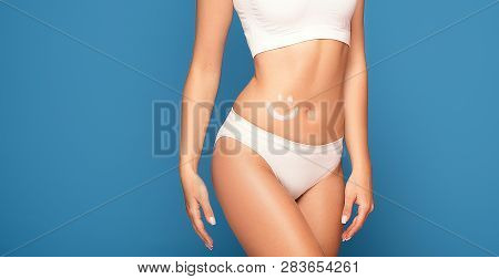 Woman Take Care Of Skin.