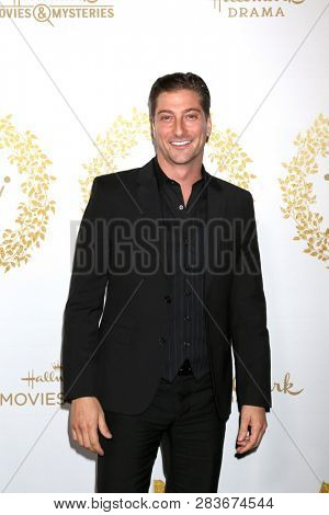 LOS ANGELES - FEB 9:  Daniel Lissing at the Hallmark Winter 2019 TCA Event at the Tournament House on February 9, 2019 in Pasadena, CA