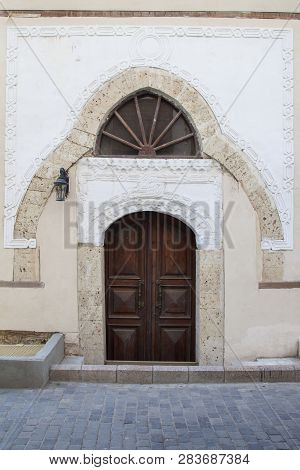 Old City In Jeddah Saudi Arabia Known As Historical Jeddah. Old And Heritage Windows And Doors In Je