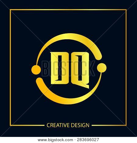 Initial Letter Dq Logo Template Vector Design