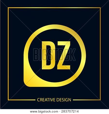 Initial Letter Dz Logo Template Vector Design
