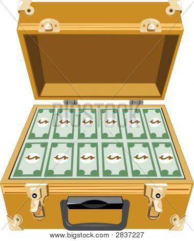 Geld im Aktenkoffer