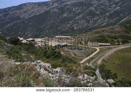 View Of The Abandoned Mine Of Arenas
