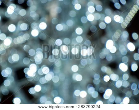 Beautiful Boche Background. Abstract Silver Boche Background.