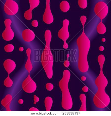 Magenta And Purple Lava Lamp Background Pattern