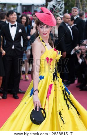 CANNES, FRANCE - MAY 10: Frederique Bel attends the screening of Sorry Angel during the 71st  Cannes Film Festival at Palais des Festivals on May 10, 2018 in Cannes, France.