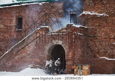 Reconstruction Of The Battle Of Stalingrad During The Second World War
