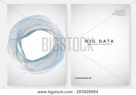 Big Data Background. Technology For Visualization, Artificial Intelligence, Deep Learning And Quantu