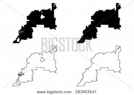 Henderson City (united States Cities, United States Of America, Usa City) Map Vector Illustration, S