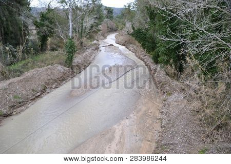 A Small River Running Through Olympia, Greece