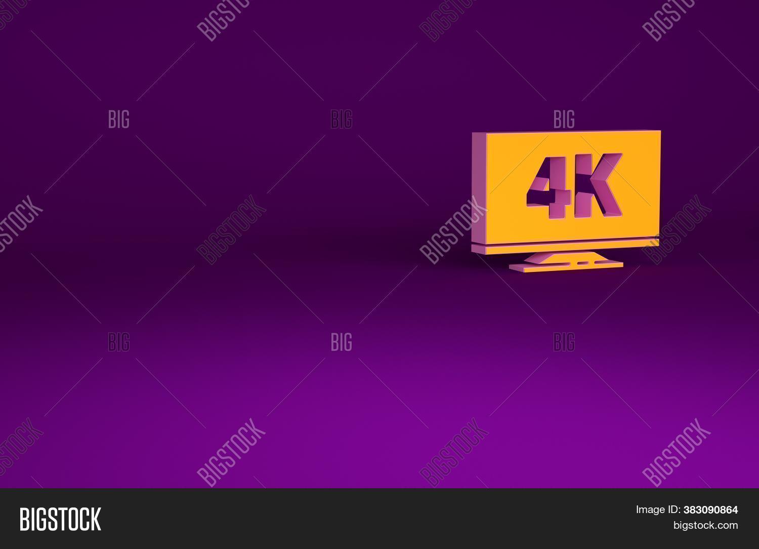 Orange Screen Tv 4k Image & Photo (Free Trial) Bigstock