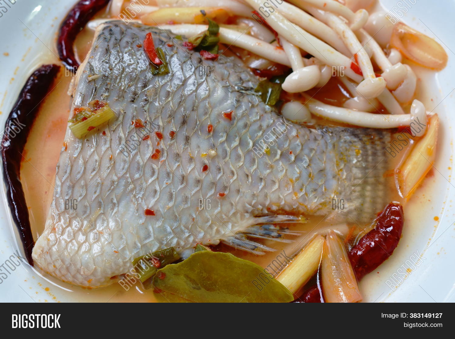 Spicy Boiled Tilapia Image & Photo (Free Trial) Bigstock