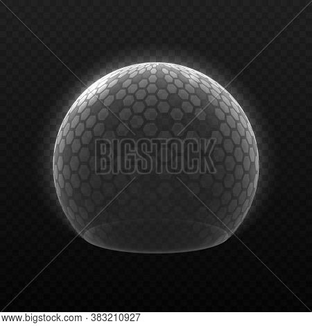 Energy Force Field, Bubble Shield Template For Your Design