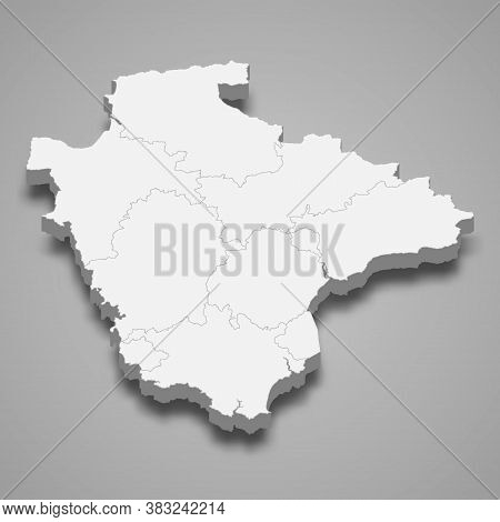 3d Map Of Devon Is A Ceremonial County Of England