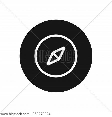 Compass Icon Isolated On White Background. Compass Icon In Trendy Design Style For Web Site And Mobi