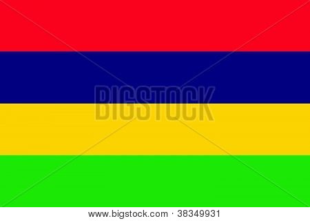 Flag of Mauritius