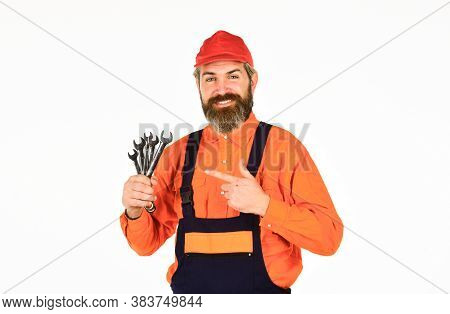In Repairing Cars Main Role Is To Diagnose Problem Accurately And Quickly. Wrench Tool Fixing Tighte
