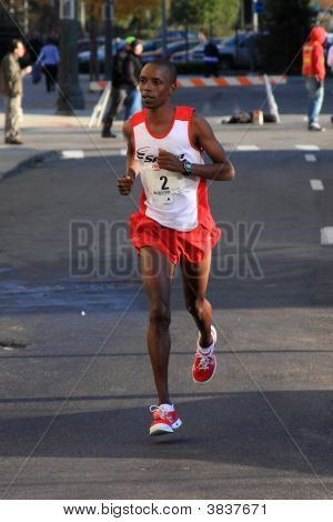 Coureur de Marathon hommes élite