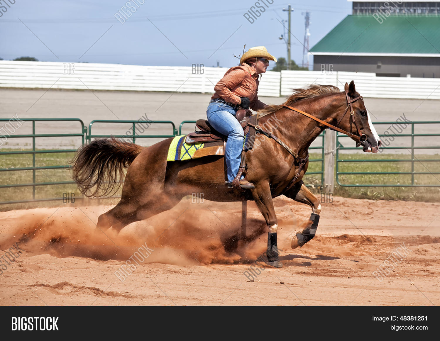 Western Riding Problem Riders Western Horse Rider Image & Photo (Free Trial) | Bigstock