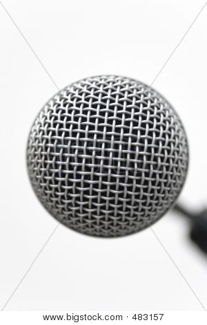 Detail hlavy mic