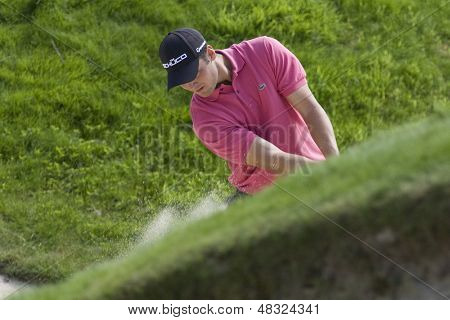 LOCH LOMOND, SKOTSKO - JUL 11 2009; Loch Lomond Skotsko; Martin Kaymer (GER) v mimoevropských