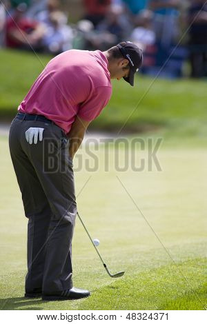 LOCH LOMOND, SKOTSKO - JUL 11 2009; Loch Lomond Skotsko; Martin Kaymer (GER) v mimoevropských
