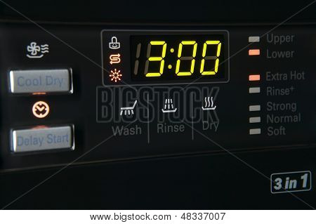 Washing Machine Control Pannel