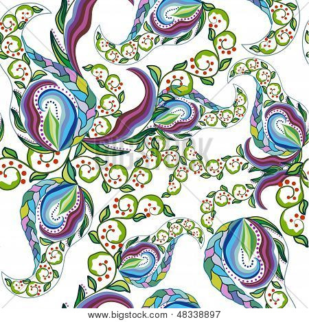 Floral seamless background