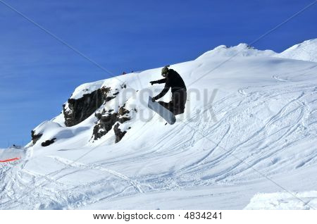 Snowboardzista, skoki
