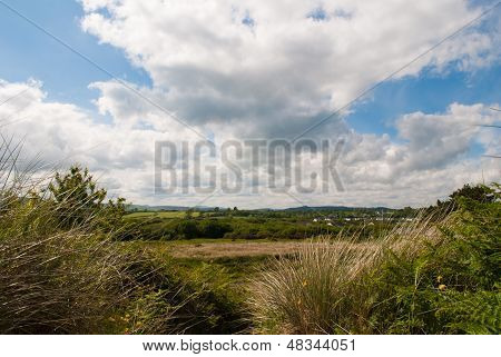 Brittas Bay. Wicklow İrlanda.