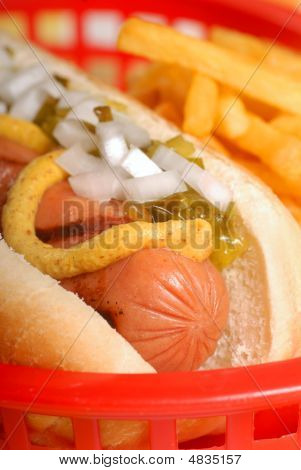 Hotdog med krydderier